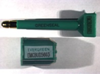 Klicker 2K Bolt Seal met als identificatiekenmerk EVERGREEN GREENSEAL