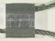 Goedgekeurde stalen kabelverzegeling met alfanumeriek identificatiekenmerk S&SS