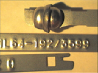 Goedgekeurde stalen bandverzegeling met numeriek identificatiekenmerk 64-192/3599