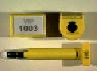 Goedgekeurde bolt seal met alfanummeriek identificatiekenmerk 1003