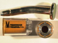 Goedgekeurde bolt seal met bedrijfslogo Verbrugge Terminals BV