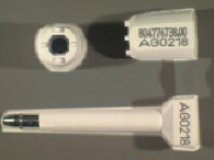 Goedgekeurde bolt seal met numerieke ID 804776738.00