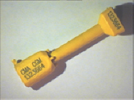 Goedgekeurde bolt seal met alfanumeriek identificatiekenmerk CMA CGM