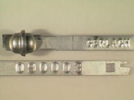 Goedgekeurde stalen bandverzegeling met alfanumeriek identificatiekenmerk GERLACH