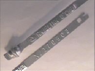 Goedgekeurde stalen bandverzegeling met alfanumeriek identificatiekenmerk RABELINK D’CHEM