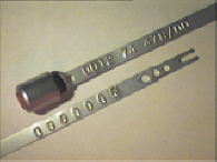 Goedgekeurde stalen bandverzegeling met numeriek identificatiekenmerk 0012 74 478/00