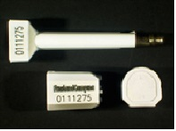 Goedgekeurde bold seal met alfanummeriek identificatiekenmerk Friesland Campina