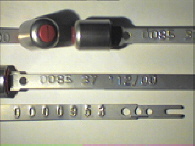 Goedgekeurde stalen bandverzegeling met numeriek identificatiekenmerk 0085 37 112/00