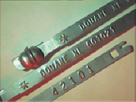 Goedgekeurde stalen bandverzegeling met numeriek identificatiekenmerk 601021