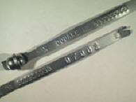 Goedgekeurde stalen bandverzegeling met numeriek identificatiekenmerk 803956058